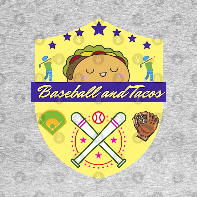 Baseball And Tacos - Love - Hobby by ASOR14